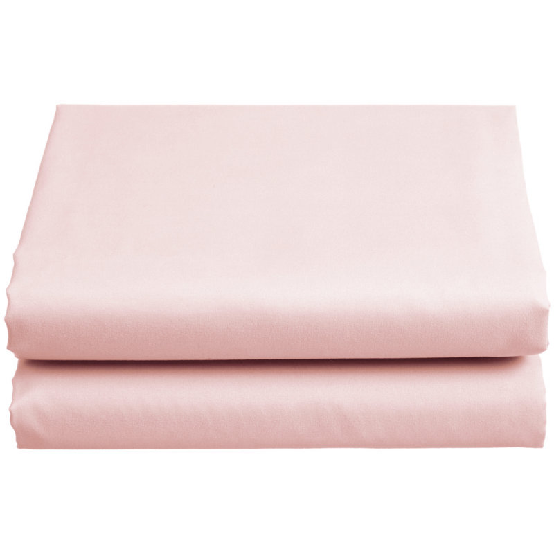 Swift Home Super Soft Microfiber Fitted Sheet, Pink