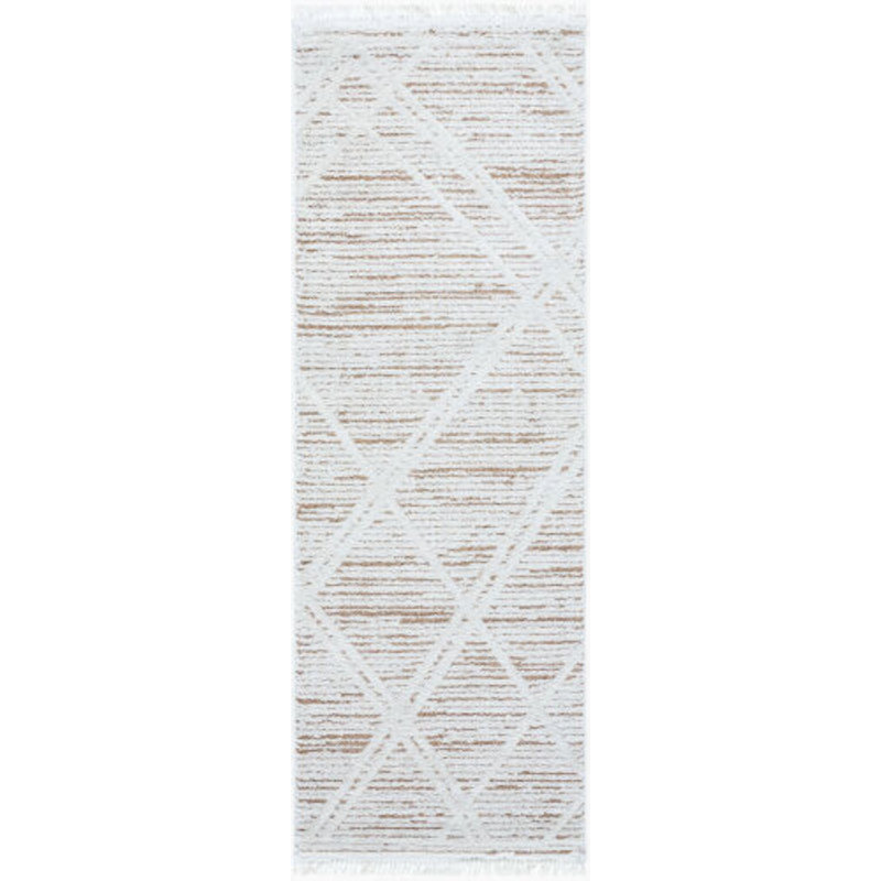 Vonceal Machine Woven Rug, Runner 2'7" x 7'3"
