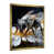 Gold Single Picture Frameed Canvas