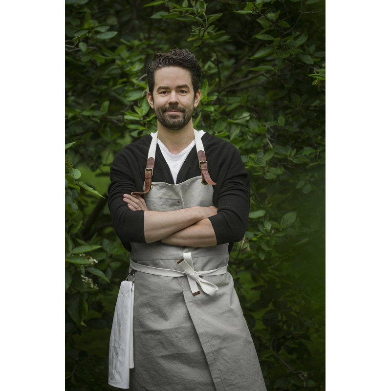 Solid Colour Cotton Bib Apron