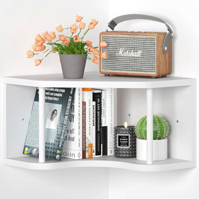 Helny Octagon Corner Shelf
