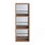 Armoire de salle de bain murale 10 pouces avec tablettes de rangement (sans porte ni miroir)