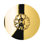 New Orleans 4 Light 12in x 16.5in Pendant in Polished Gold with Clear Heritage Handcut Crystals