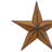 Metal Indoor Outdoor Star Multi Colored Wall Decor Set