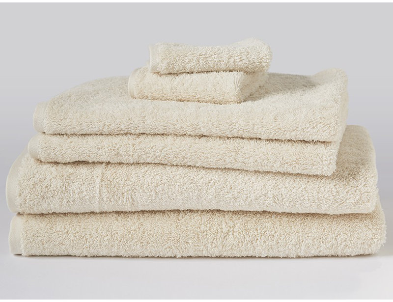 Organic Undyed Turkish Cotton 6-Piece Towel Set