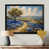 Black Single Picture Framed Canvas