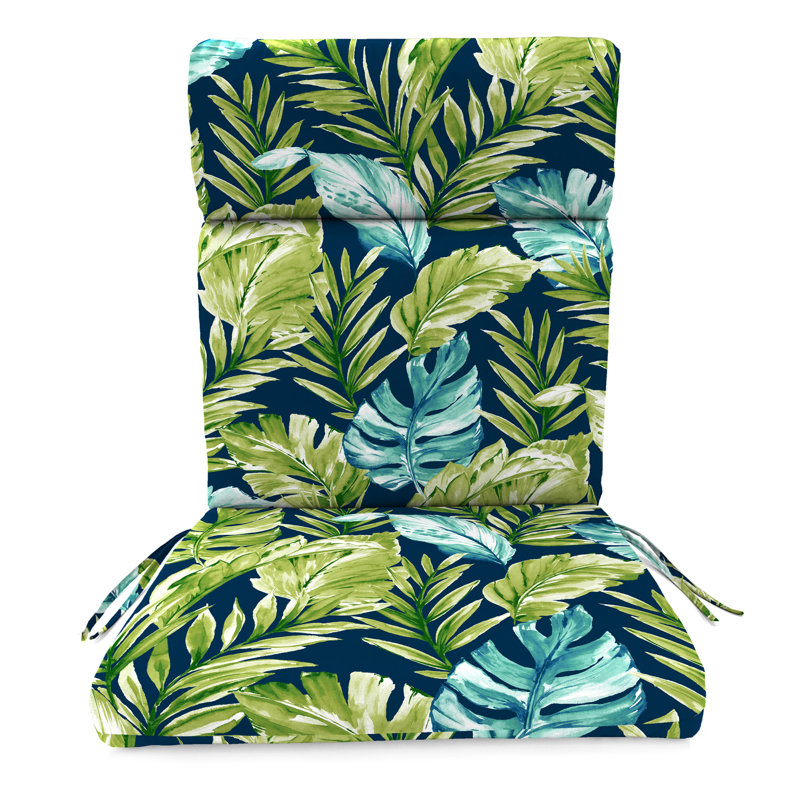 Outdoor Lounge Chair Cushion, Zealand Capri