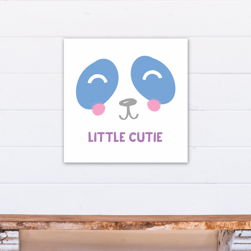 Art sur toile little cutie panda Macfarlane, H 30 po x l 30 po x P 1,25 po, Toile tendue