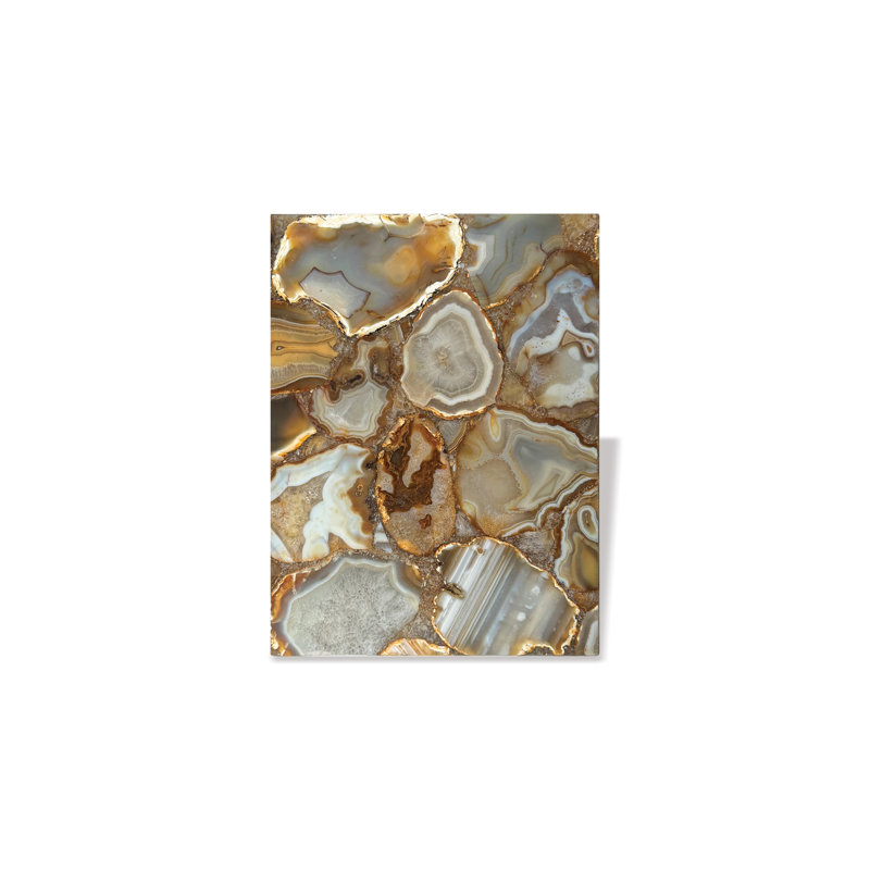 Natural Agate Waste bin