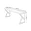 Bureau rectangulaire en bois massif noyer clair-1048602484