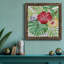 Fleurs tropicales - Peinture sur toile encadrée-1294675133-1294675120