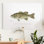 « Large-Mouthé Black Bass », impression sur toile
