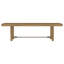 Ensemble de table de salle à manger à rallonge 9 pièces Benson Sand Wash-1267043430