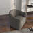 Annelotte Velvet Swivel Barrel Chair-2126226370