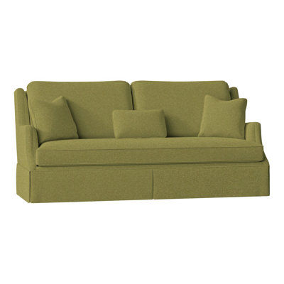 Canapé à accoudoirs arrondis avec coussins réversibles 87,5 po Savannah