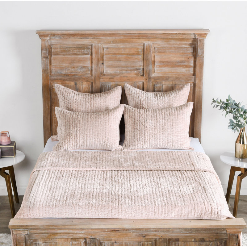Bari Quilt Set, Bliss Pink