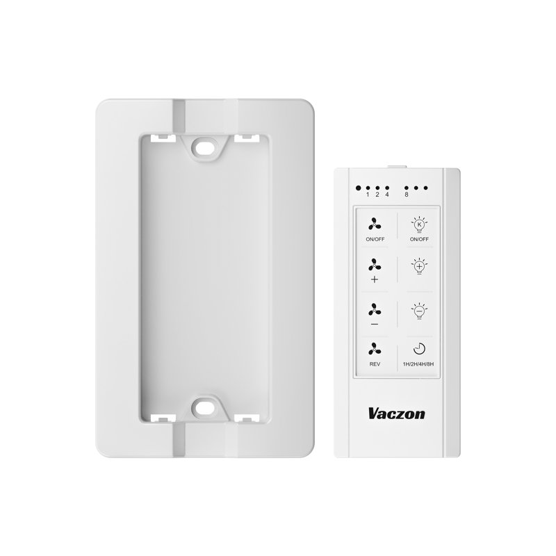 Vaczon Ceiling Fan Remote, White-2