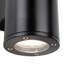 Black 14.8cm H Outdoor Armed Sconce