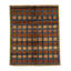 Hand-Knotted High-Quality Orange and Brown Area Rug