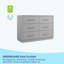 Essentials 6 Drawer Double Dresser-102620648