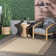 Burkley Monochrome Bordered Beige Indoor/Outdoor Rug