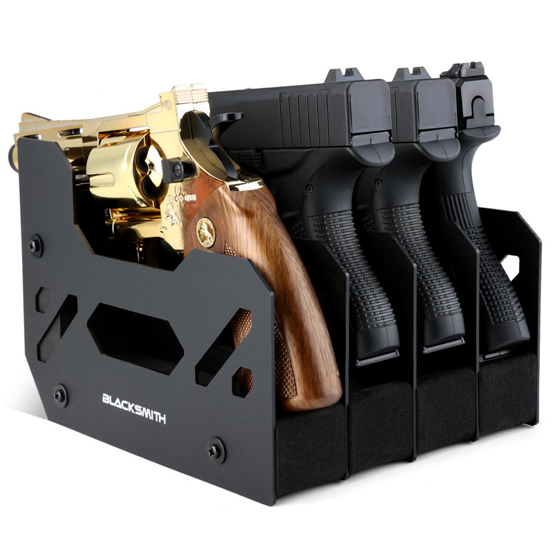 Le porte-pistolet peut contenir 4 pistolets