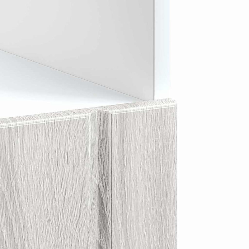 Kadlec Oven Cabinet, Grey Sonoma