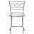 Bryneville Metal Accent Stool