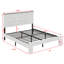 Base de lit plateforme en bois-617698454