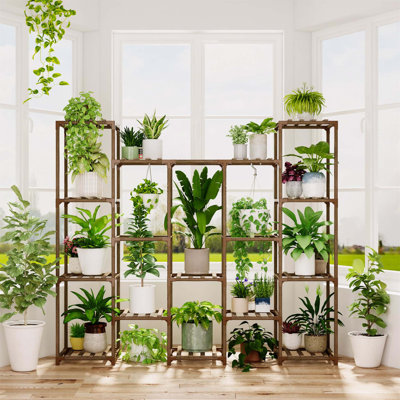 Solid Wood Plant Stand 15 Tier