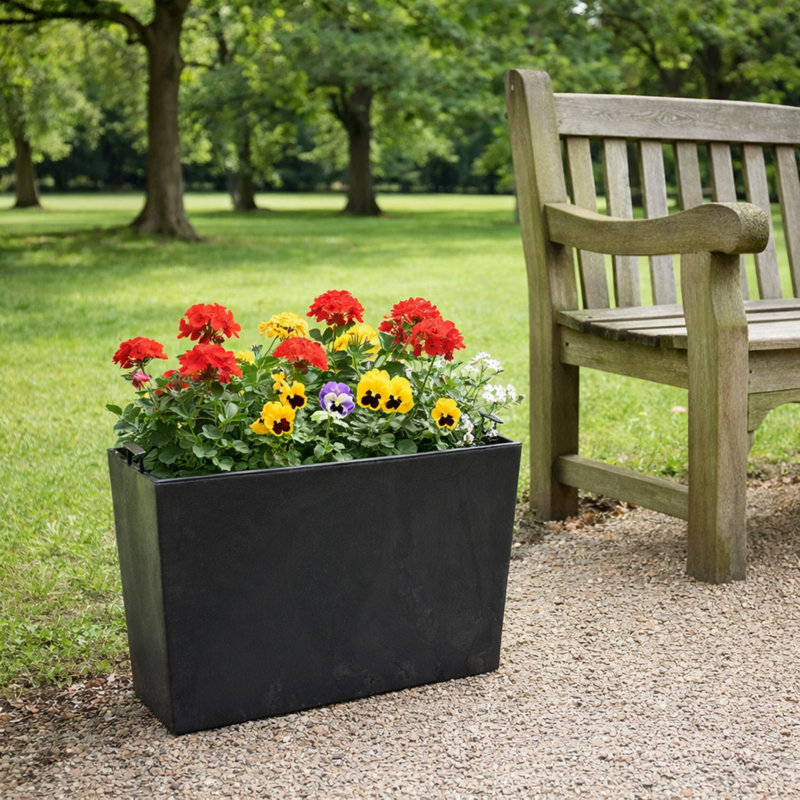 Meltham Raised Garden Bed, Black
