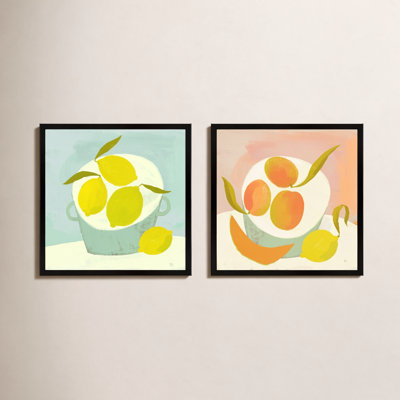 Julina "Summer Bounty" 2-Piece Painting Set