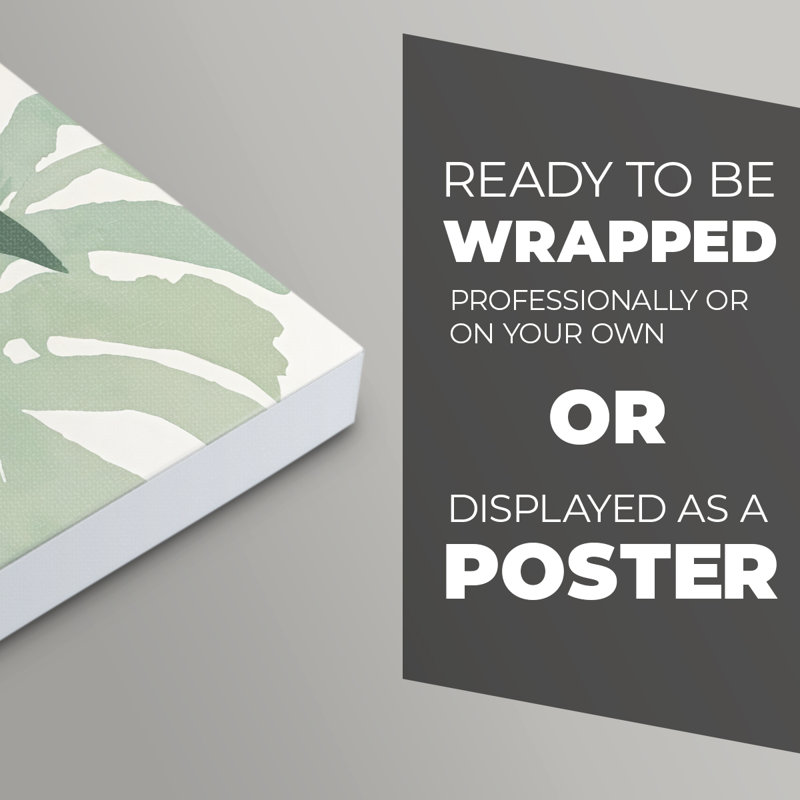 Tropical Tropical I - Impression sur toile seulement - NON CADRE, H 60 po x l 40 po