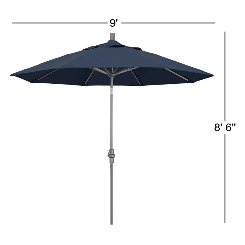 Parasol Sunbrella® 108 po Romany, Spectre indigo Sunbrella®