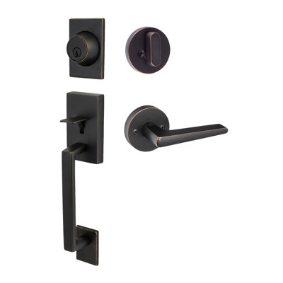 Köln Handleset with Round Thumb Turn