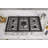 LG 36" Smart Gas Cooktop with UltraHeat 22K BTU Dual Burner and LED Knobs, Stainless Steel