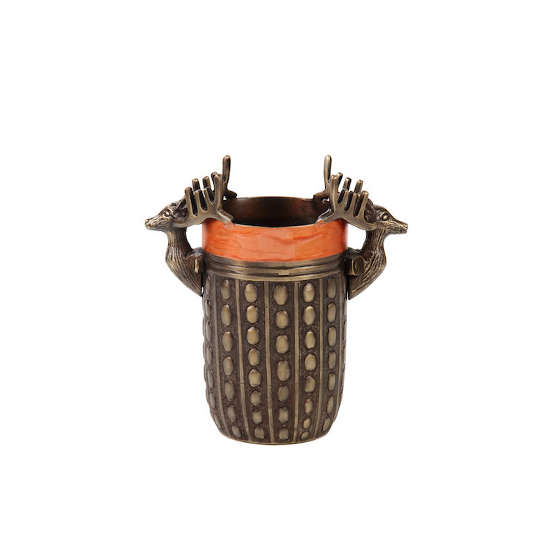 Seau de noël bouteille de cerf Bouille