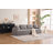 Boneless Upholstered Sofa With Pillow-1846419467