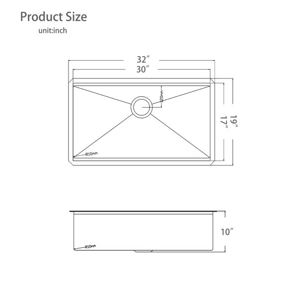 Dimensions du produit