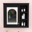Armoire à pharmacie murale Yaliyah avec miroir et tablettes réglables-1392946472