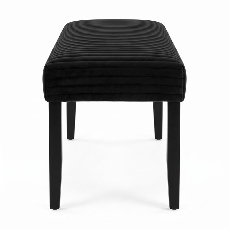 Guymon Dining Bench, Black
