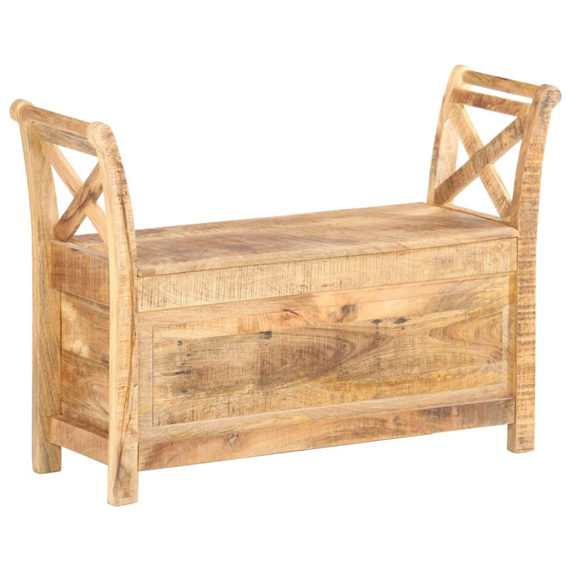Argyle Solid Wood Storage Bench