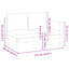 114 cm W L-Shaped Solid Wood Patio Corner Sofa Set with Cushions