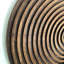 "Eclipse" Panneau mural décoratif en bois d'épinette bicolore - Accessoire mural décoratif