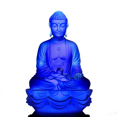 Buddhas of the Three Treasures Present Mindfulness Buddha Figurine