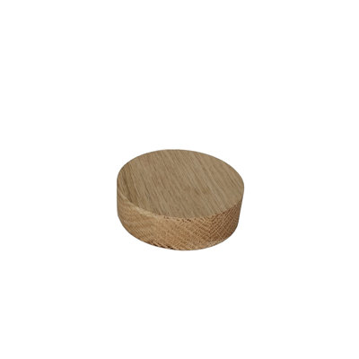3" disc Red Oak Raw Lightly Sanded Paperweight Riser Platform Art and Craft