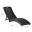 Chaise longue pliante avec roulettes-130622737