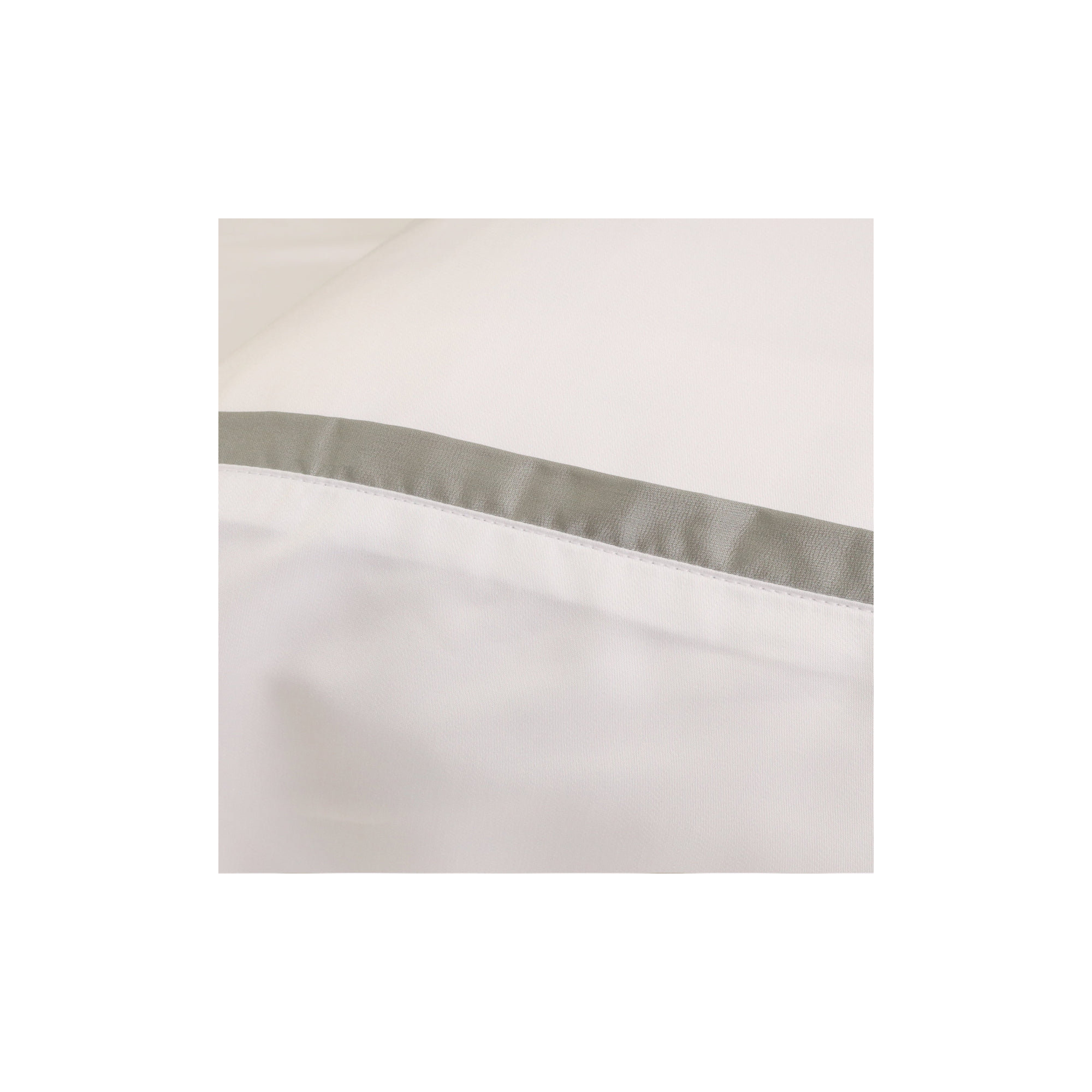 Langston Rayon From Bamboo Duvet Cover Set, White/Ocean, King Duvet Cover + 2 King Shams