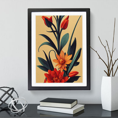 The Passionate Flowers - Single Picture Frame Print