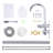 Floor Tub Spout with Diverter-70841644